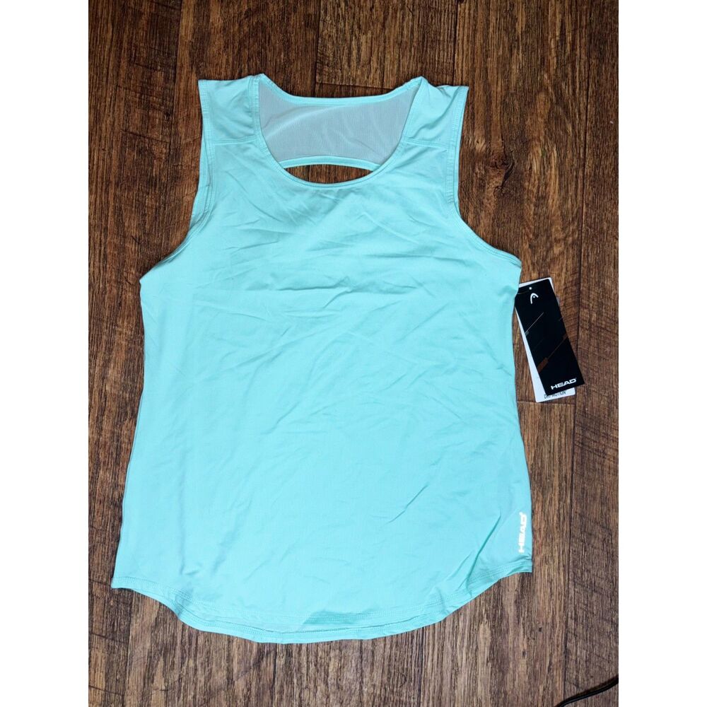 HEAD ACE Tank Top Light Aqua Green Women's Medium Tennis Pickleball